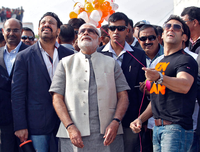 Modi Gets a Bollywood Boost