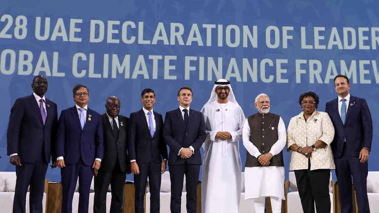 At the World Climate Action Summit, global leaders announced a cohesive vision to ensure climate finance is more available, accessible and affordable/COP 28