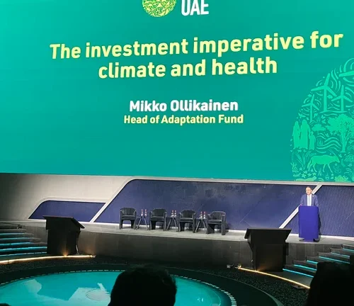 124 countries came together to sign the declaration on climate and health v